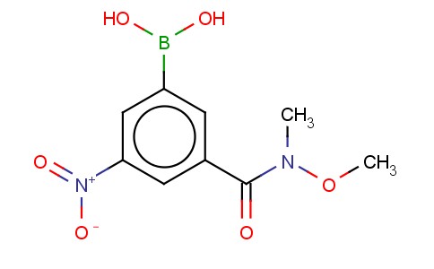 3-[METHOXY(METHYL)CARBAMOYL]-5-NITROPHENYLBORONIC ACID